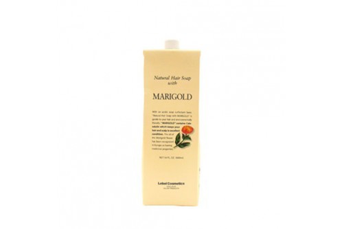 Шампунь Hair Soap with Marigold для жирной кожи головы с экстрактом календулы, 1600 мл.