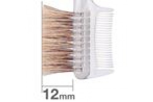 Щетка Hakuhodo для бровей S195Bk Brow Comb Brush Transparent