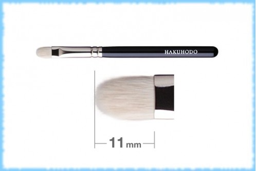 Кисть для нанесения теней Hakuhodo J242 Eye Shadow Brush Round & Flat