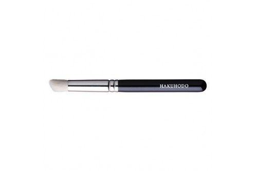 Кисть для нанесения теней Hakuhodo J122R Duo Fibre Eye Shadow Brush Round & Angled