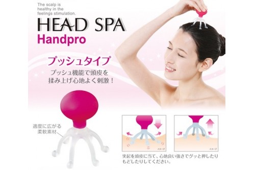 Массажер для кожи головы Head Spa Hand Pro Push Massager
