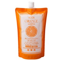 Orange Shampoo, сменная мягкая упаковка (рефил-пак), SCOS, 700 мл. 