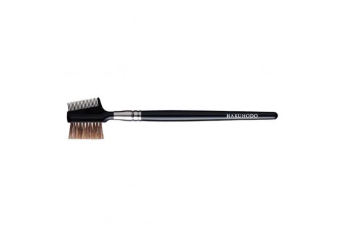Щеточка для бровей Hakuhodo K030 Brow Comb Brush Black