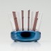 Массажная восстанавливающая расческа Scalp Brush Gold, S-Heart-S, цвет - золотой, 376 зубчиков