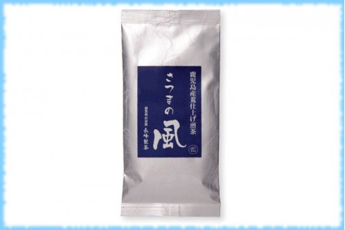 Зеленый чай сенча Ветер Сацума Satsumanokaze, Nagamine, 100 гр.