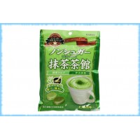 Леденцы со вкусом зеленого чая и зеленого чая с молоком Matcha sakan, Kanro, 72 гр.