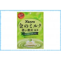 Леденцы со вкусом зеленого чая и молока Kin no Miruku, Kanro, 70 гр.