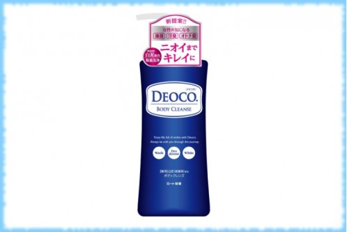 Гель для душа против возрастного запаха пота Deoco Medicated Body Cleanse, Rohto, 350 мл.