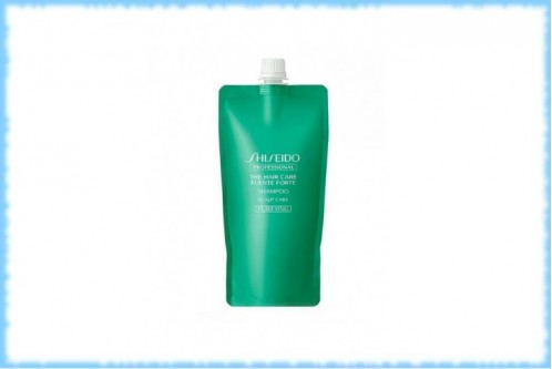 Шампунь для жирной кожи головы Professional The Hair Care Fuente Forte Shampoo Purifying, Shiseido, 450 мл. рефил