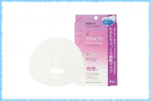 Увлажняющая маска для лица Minon Amino Moist AF Moisturizing Mask, 4 шт.