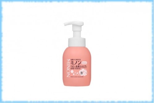 Шампунь-мусс для нежной детской кожи Minon Baby Whole Body Shampoo, 350 мл.