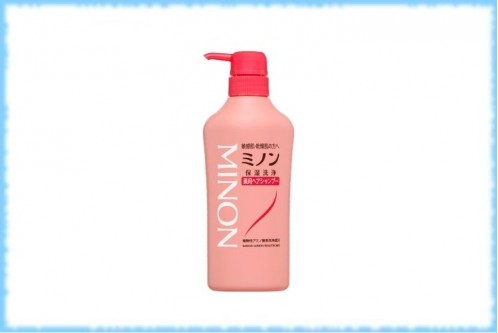 Лечебный шампунь для чувствительной кожи головы Minon Medicated Hair Shampoo, 450 мл.